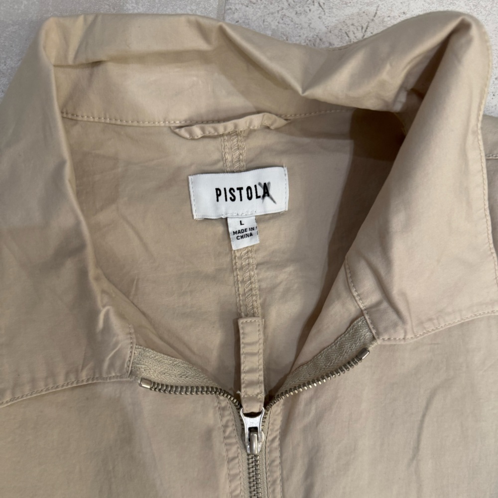 Pistola Meg Short Sleeve Zip Front Romper - Picture 2 of 5